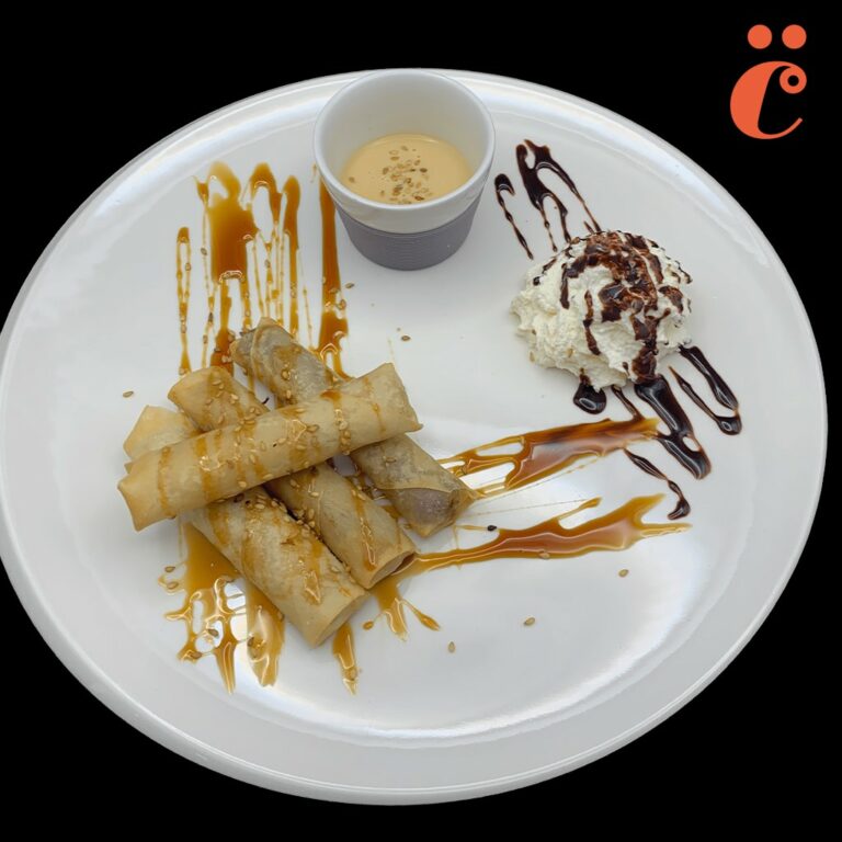 Crêpe Banane au lait de coco